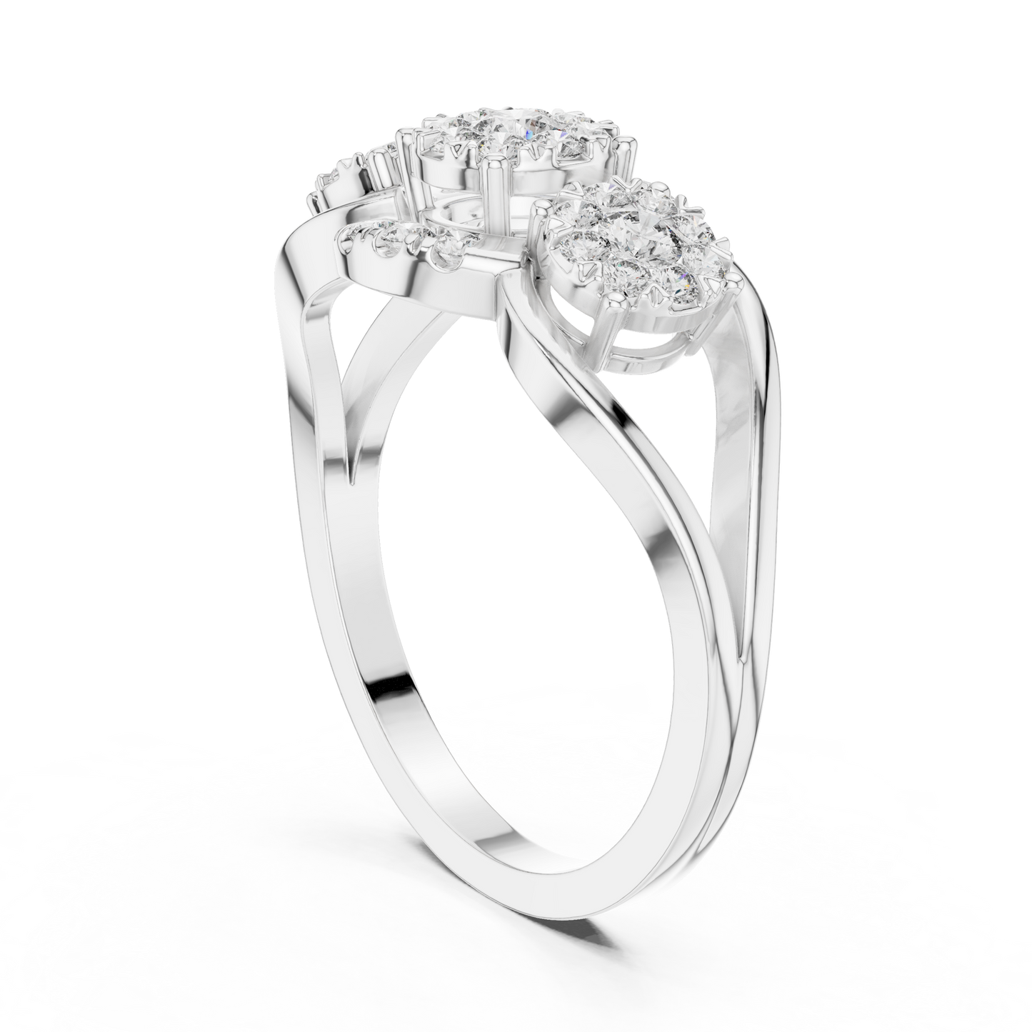 Round Halo Lab Grown Diamond Ring