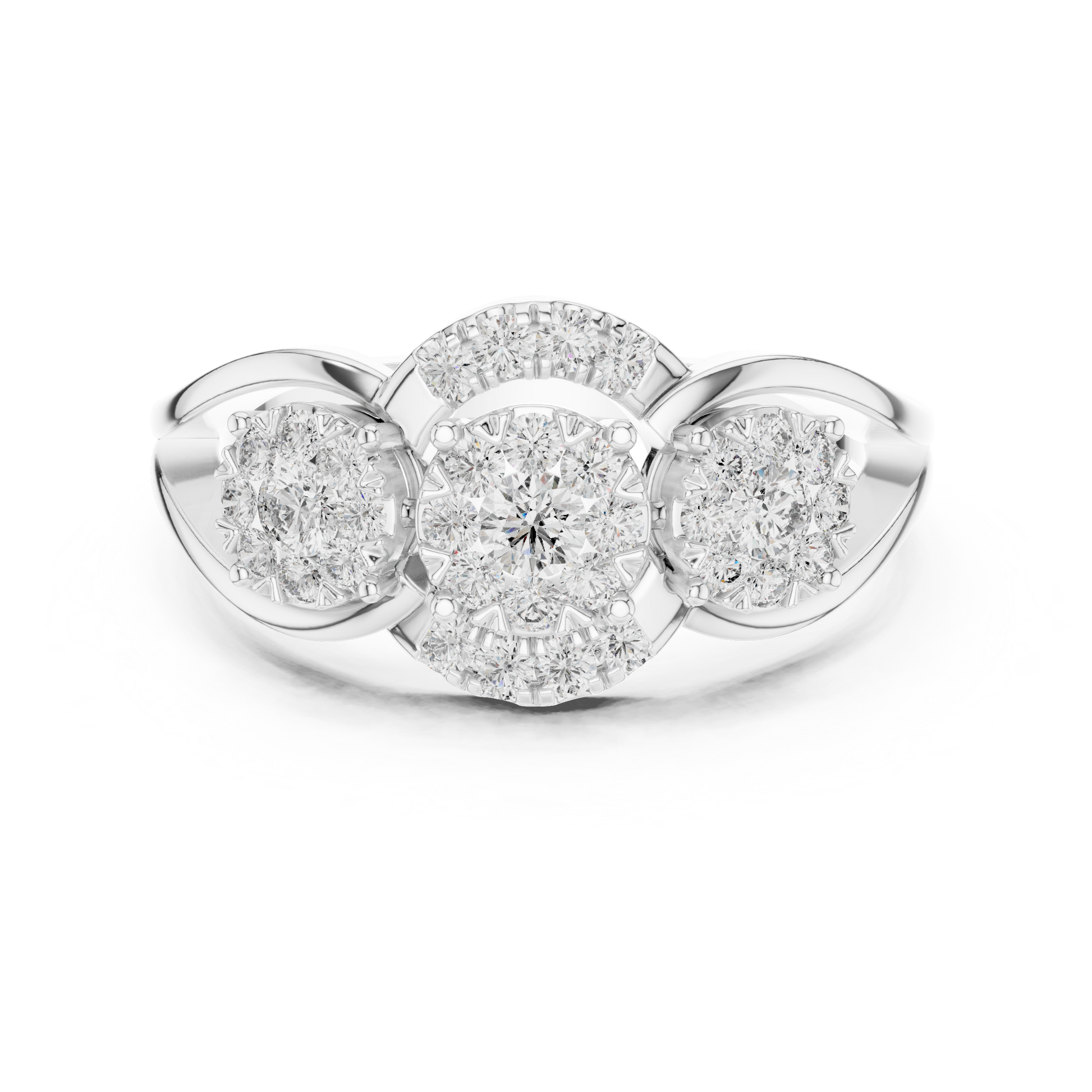 Round Halo Lab Grown Diamond Ring
