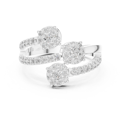 Round Halo Lab Grown Diamond Ring