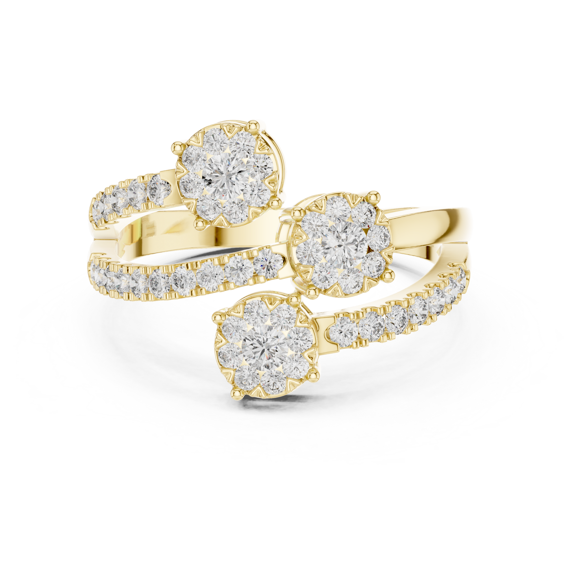 Round Halo Lab Grown Diamond Ring