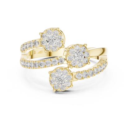 Round Halo Lab Grown Diamond Ring