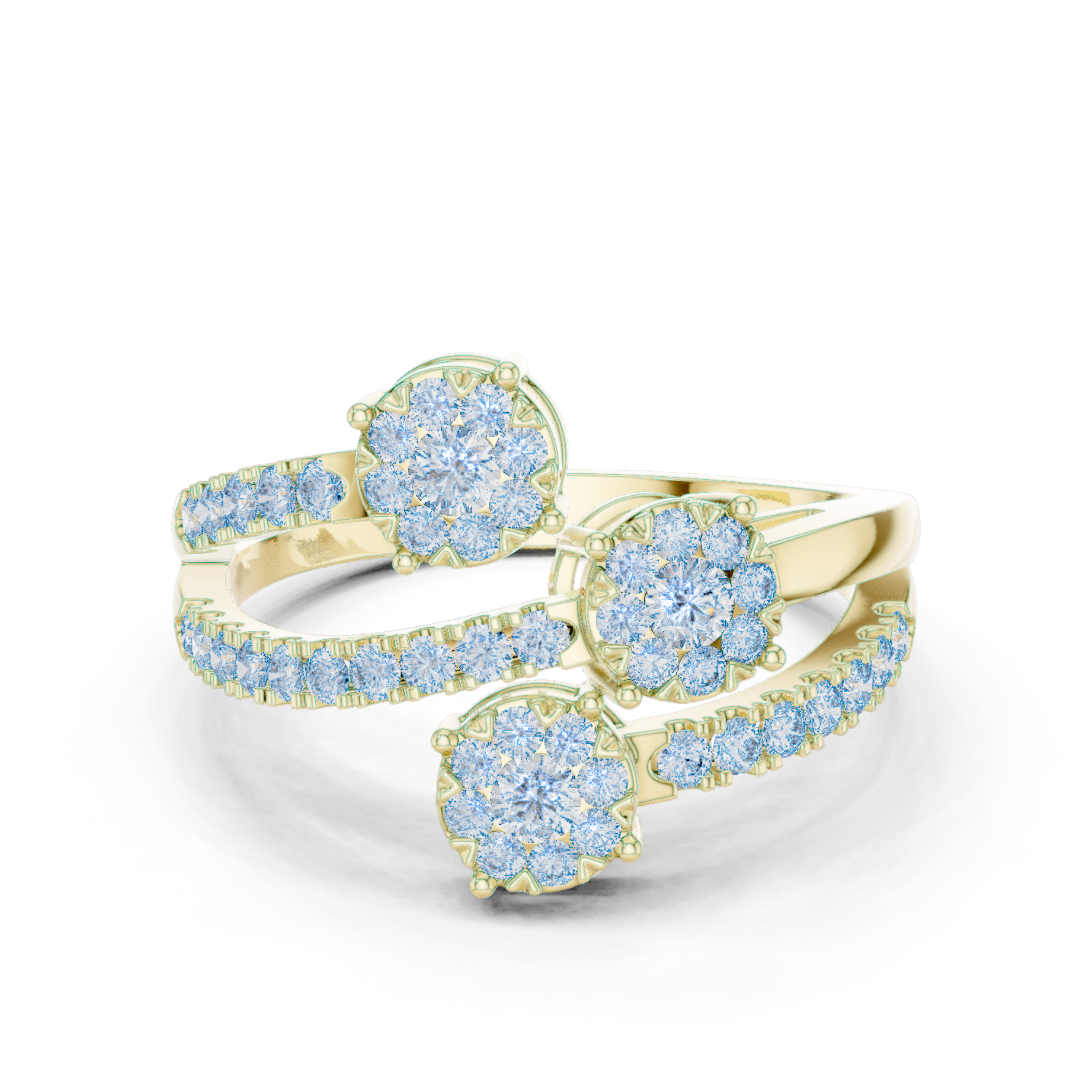 Round Halo Lab Grown Diamond Ring