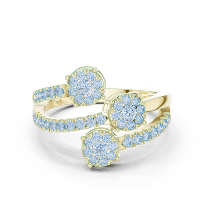 Round Halo Lab Grown Diamond Ring