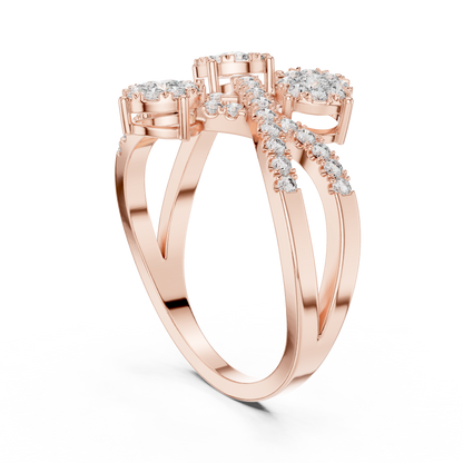 Round Halo Lab Grown Diamond Ring