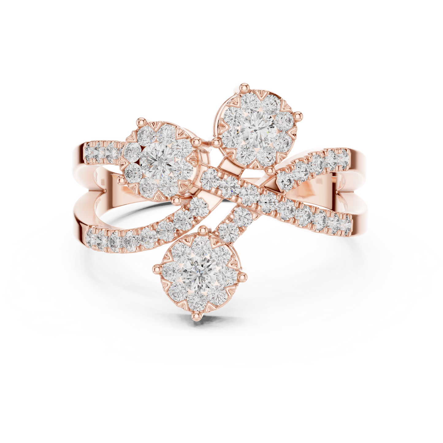 Round Halo Lab Grown Diamond Ring