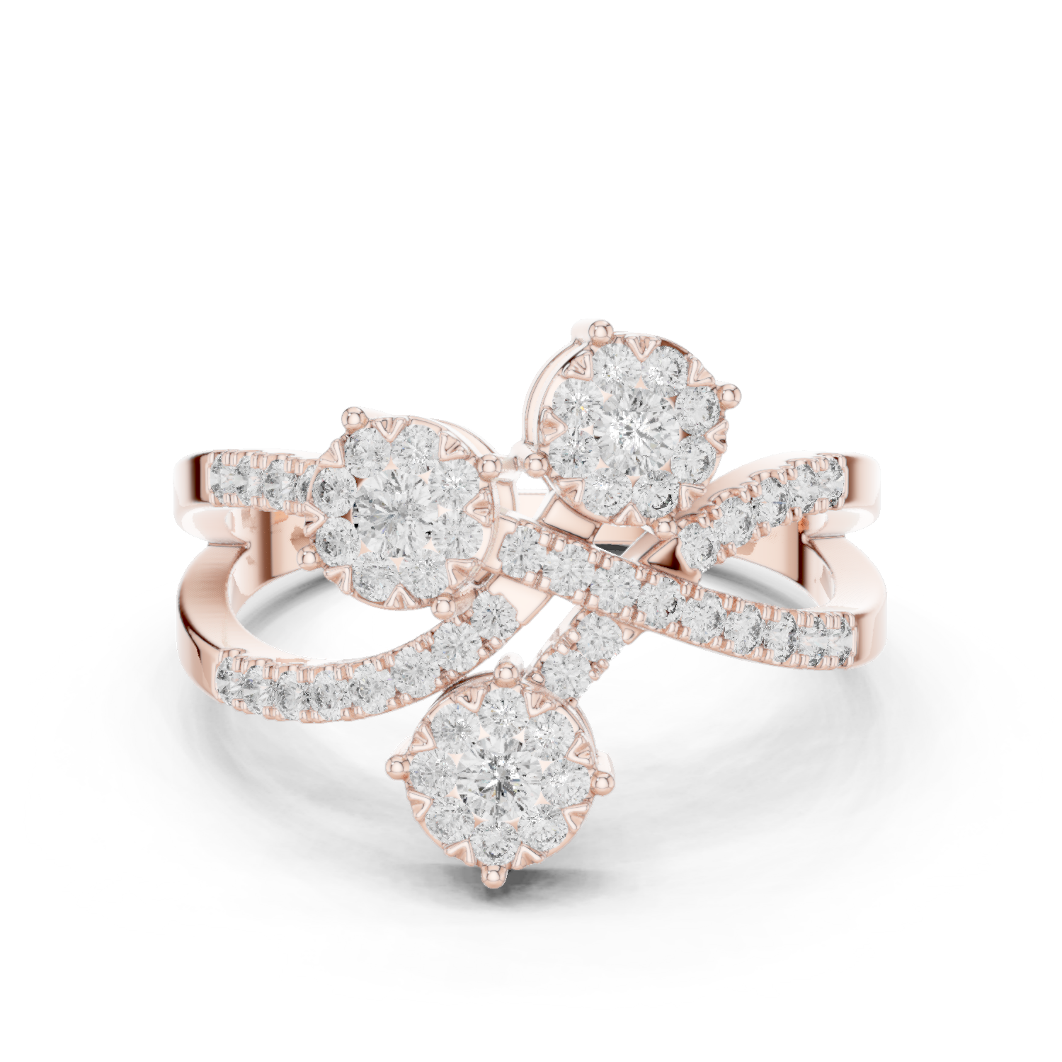 Round Halo Lab Grown Diamond Ring