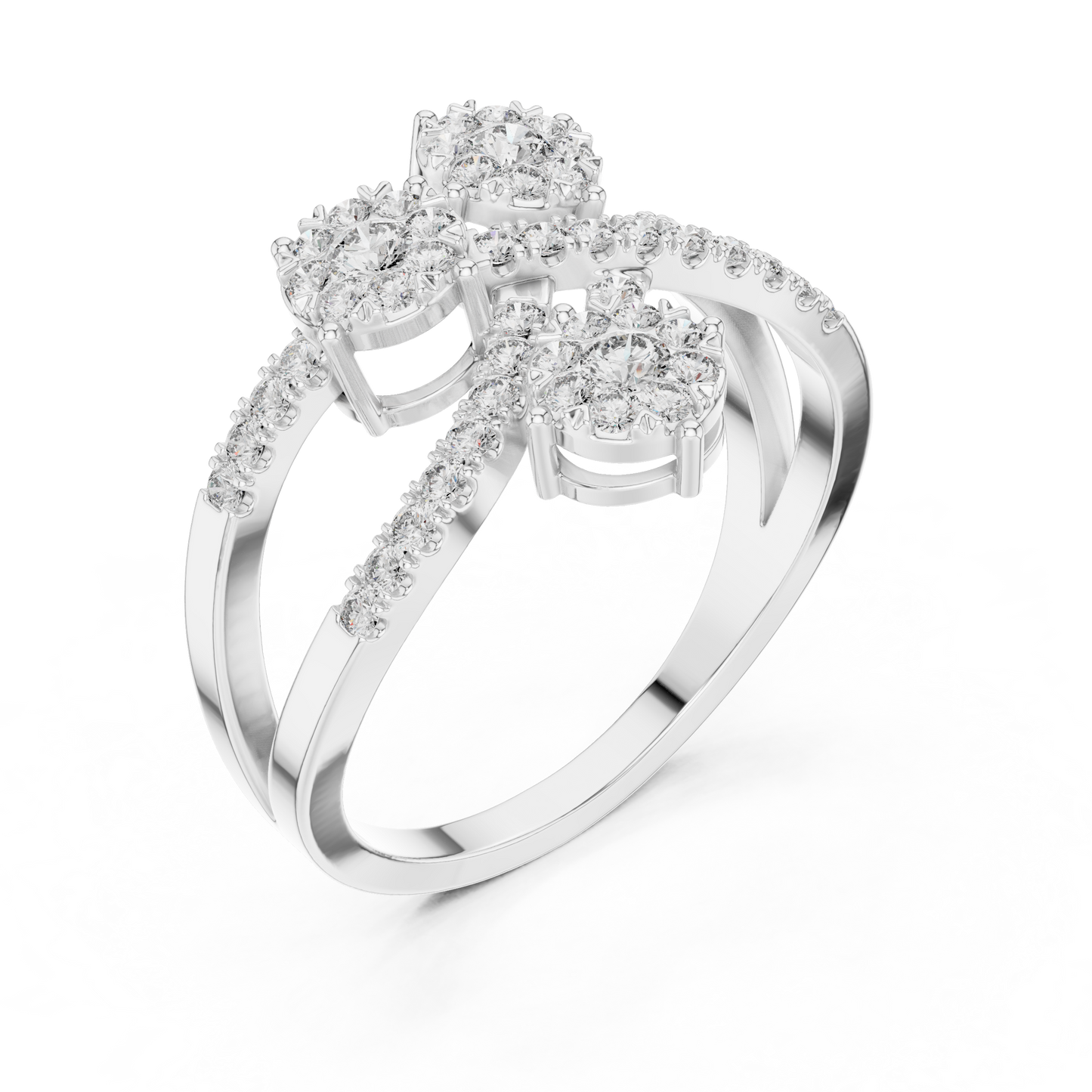Round Halo Lab Grown Diamond Ring