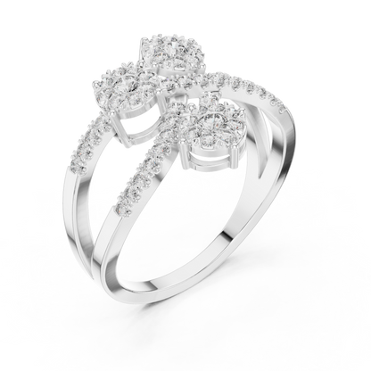 Round Halo Lab Grown Diamond Ring