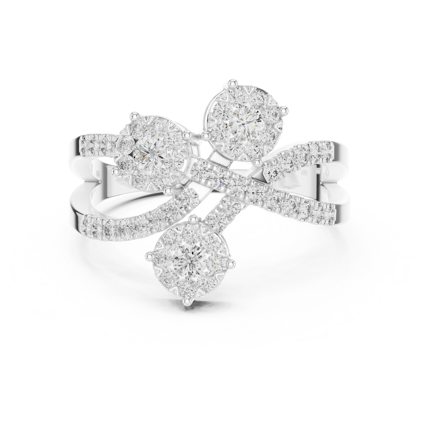 Round Halo Lab Grown Diamond Ring