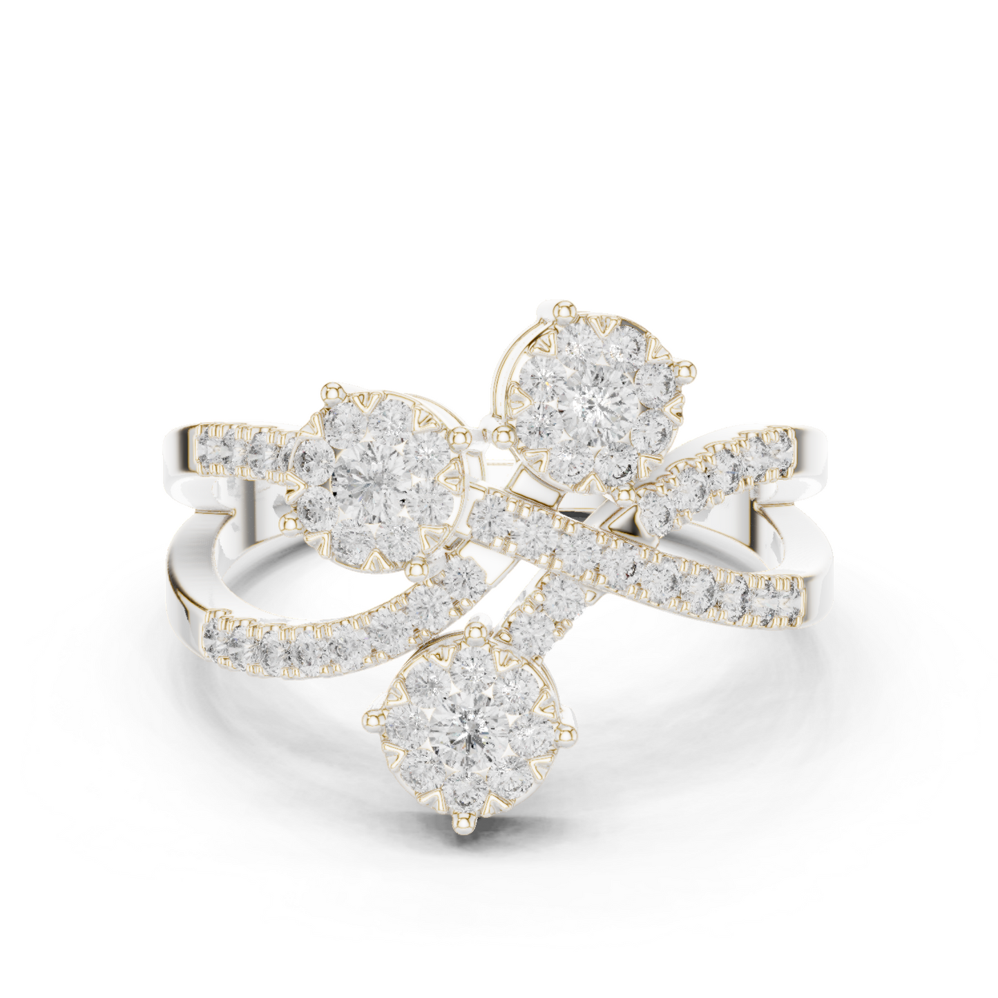 Round Halo Lab Grown Diamond Ring