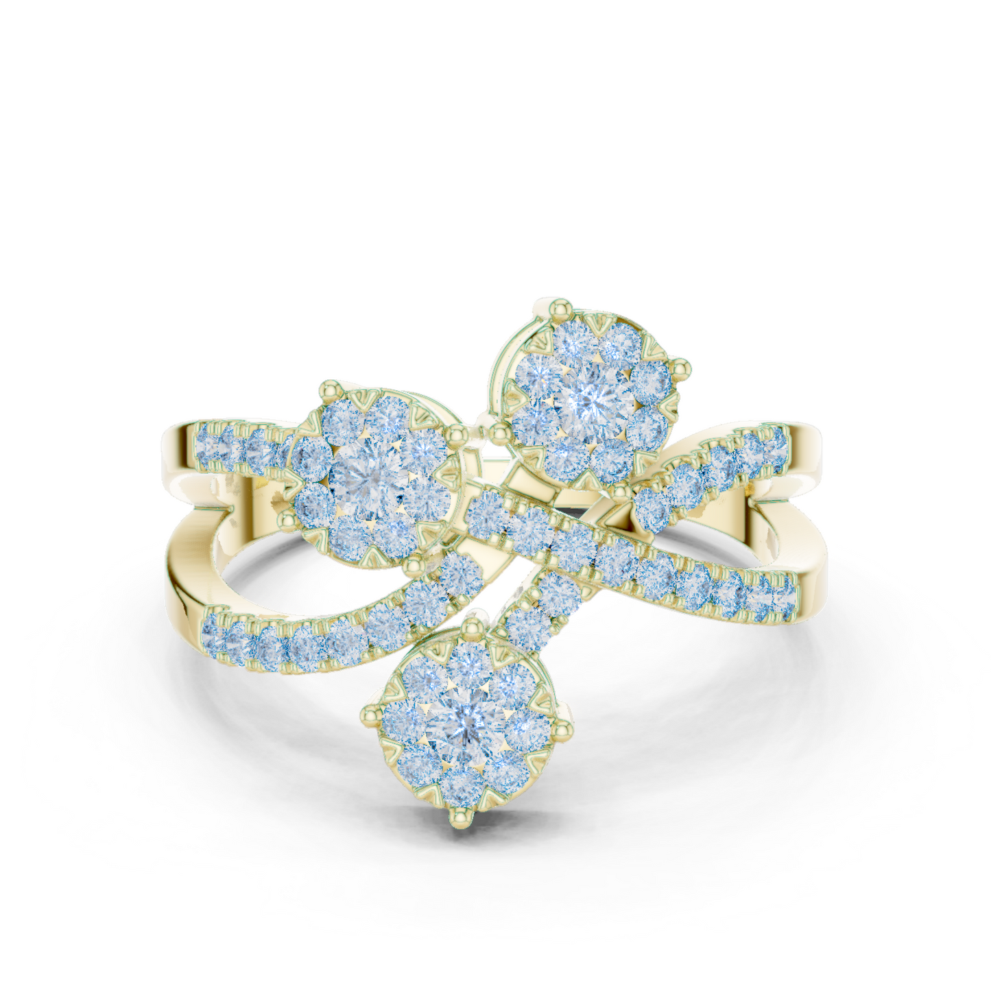 Round Halo Lab Grown Diamond Ring