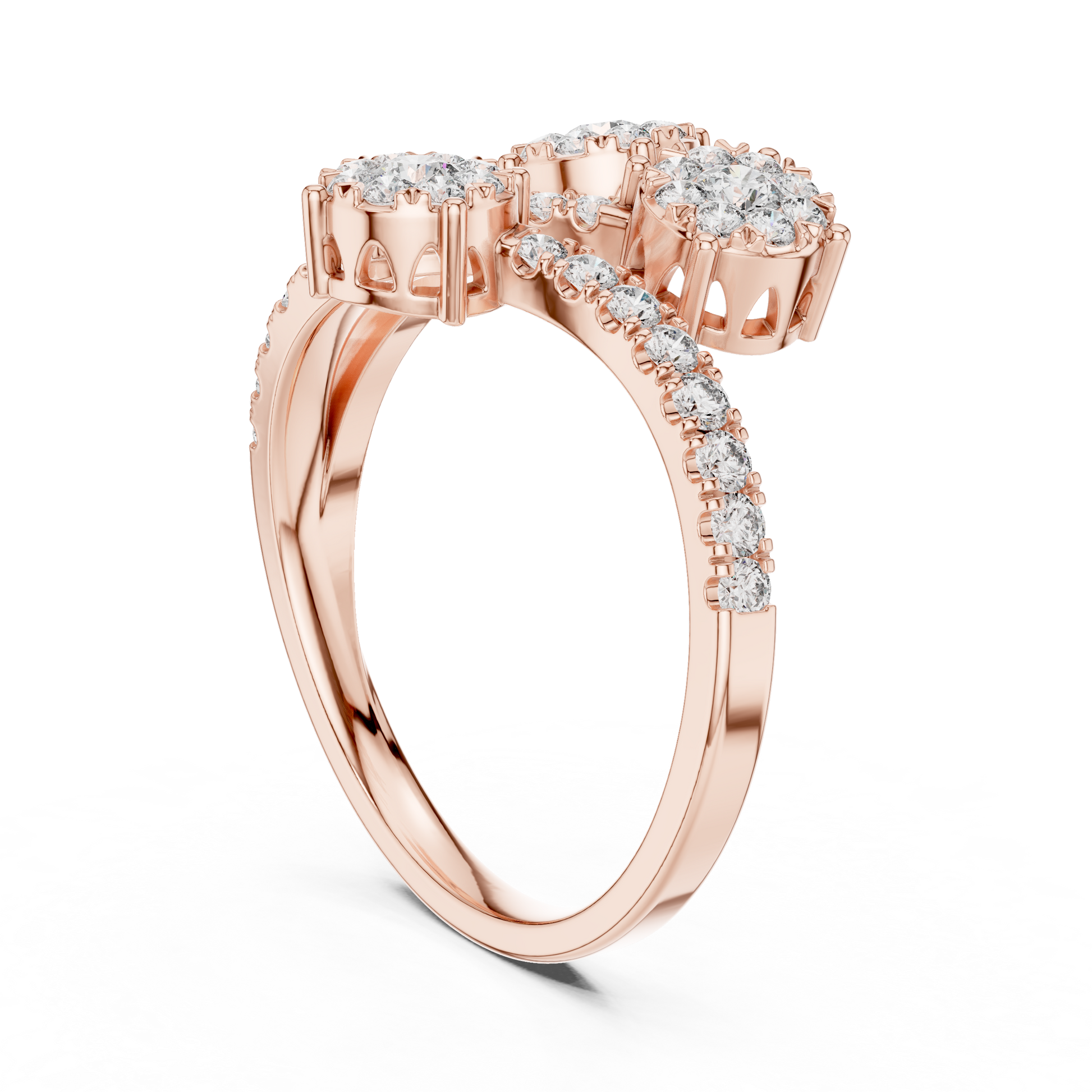 Round Halo Lab Grown Diamond Ring