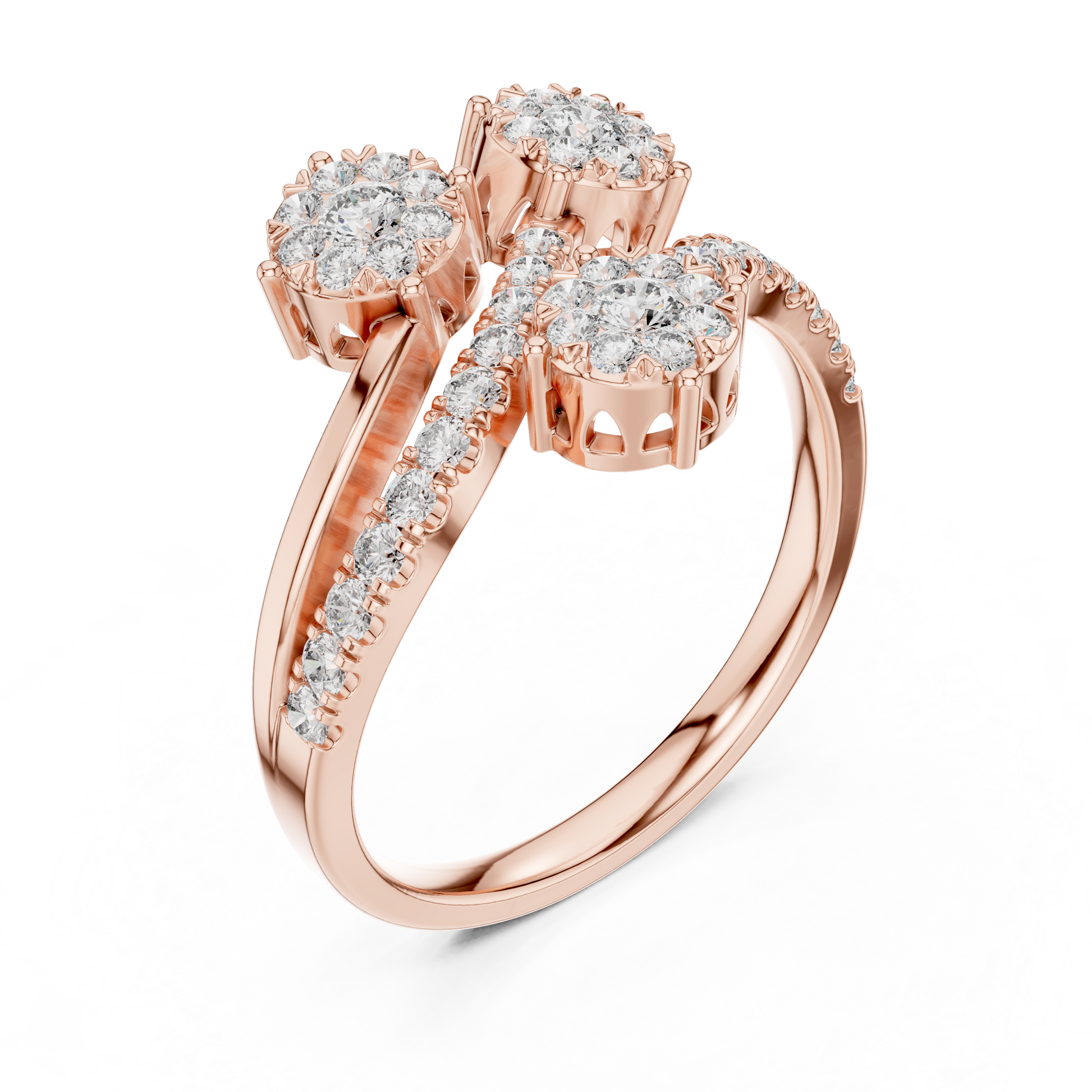 Round Halo Lab Grown Diamond Ring