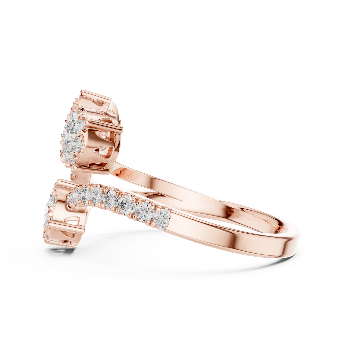 Round Halo Lab Grown Diamond Ring