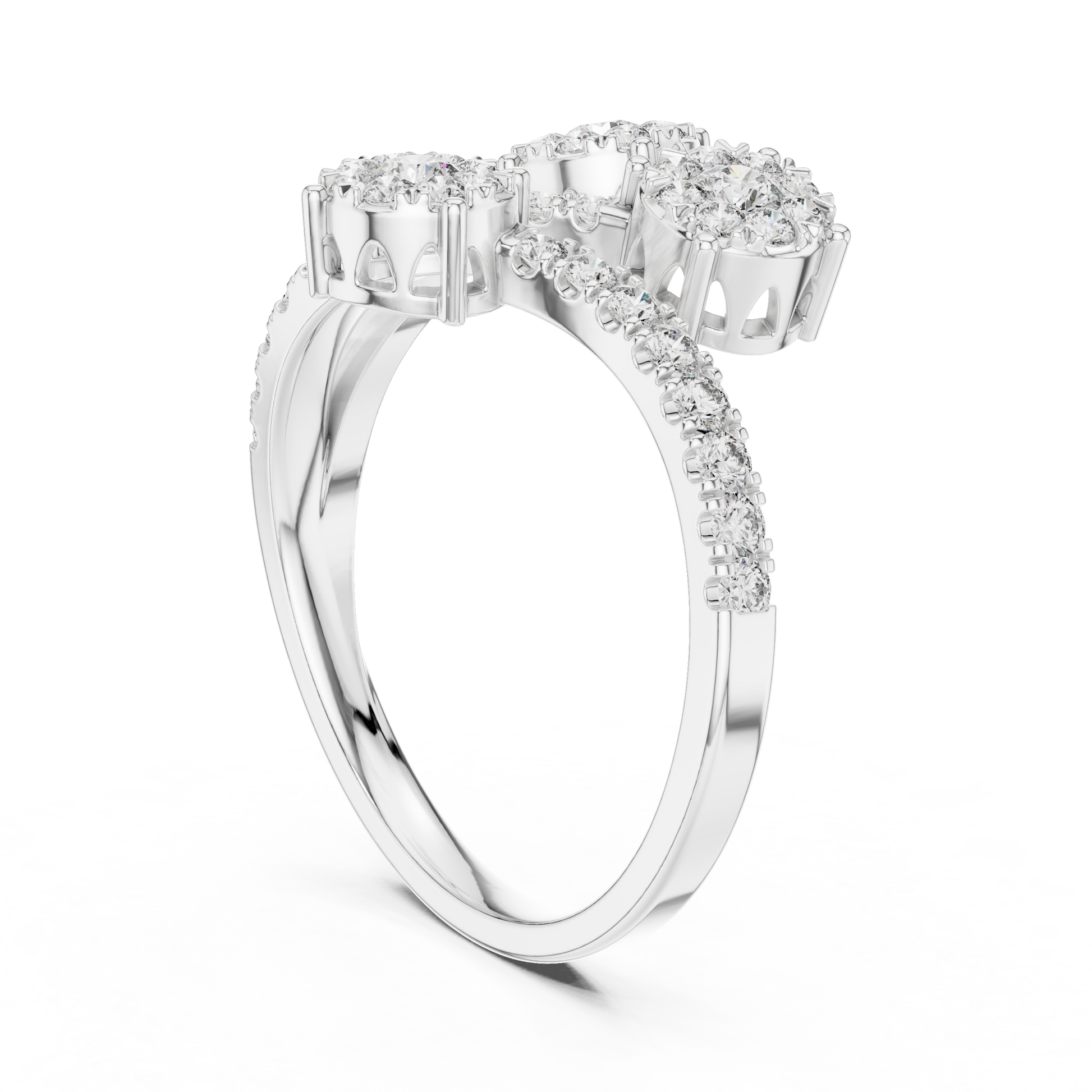Round Halo Lab Grown Diamond Ring