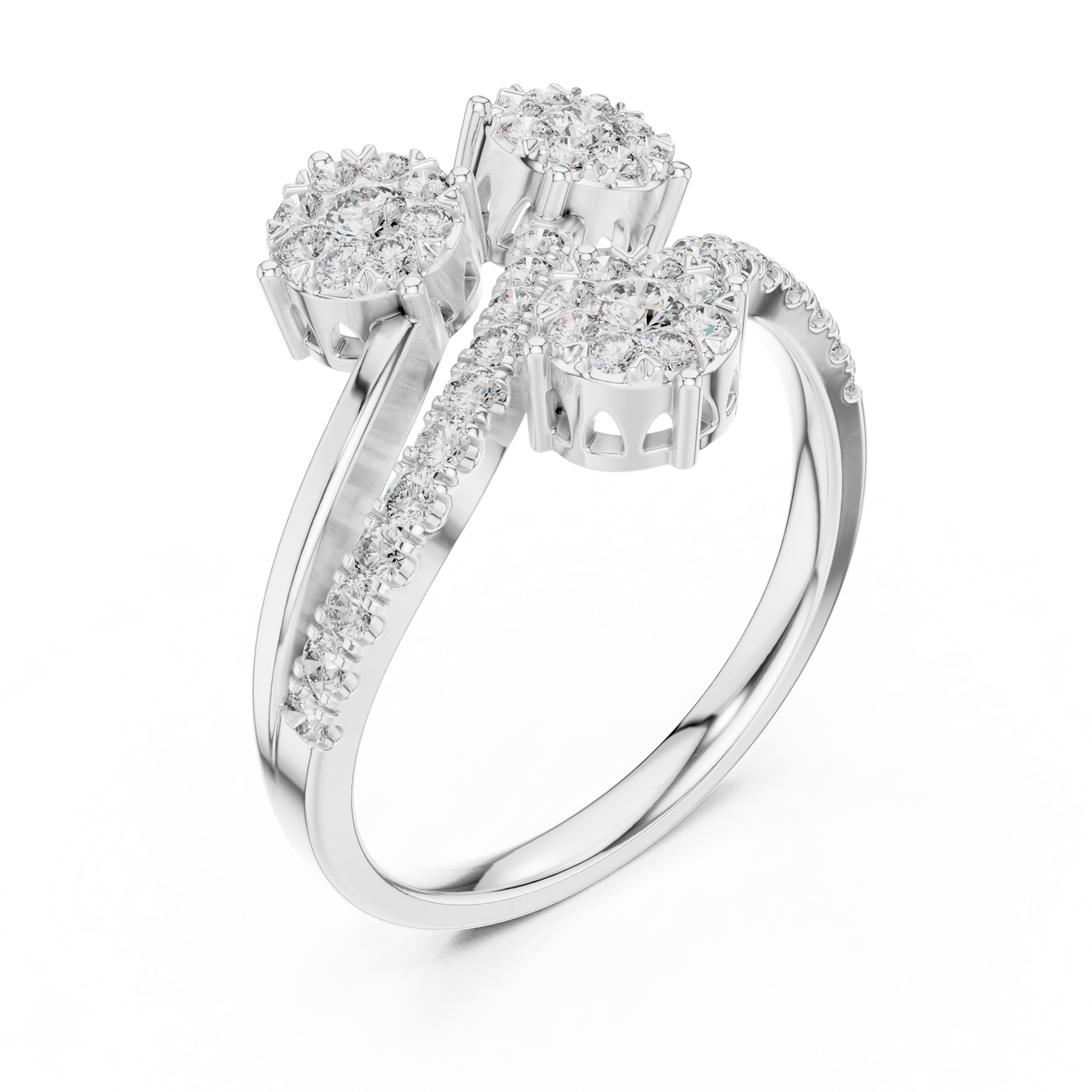 Round Halo Lab Grown Diamond Ring