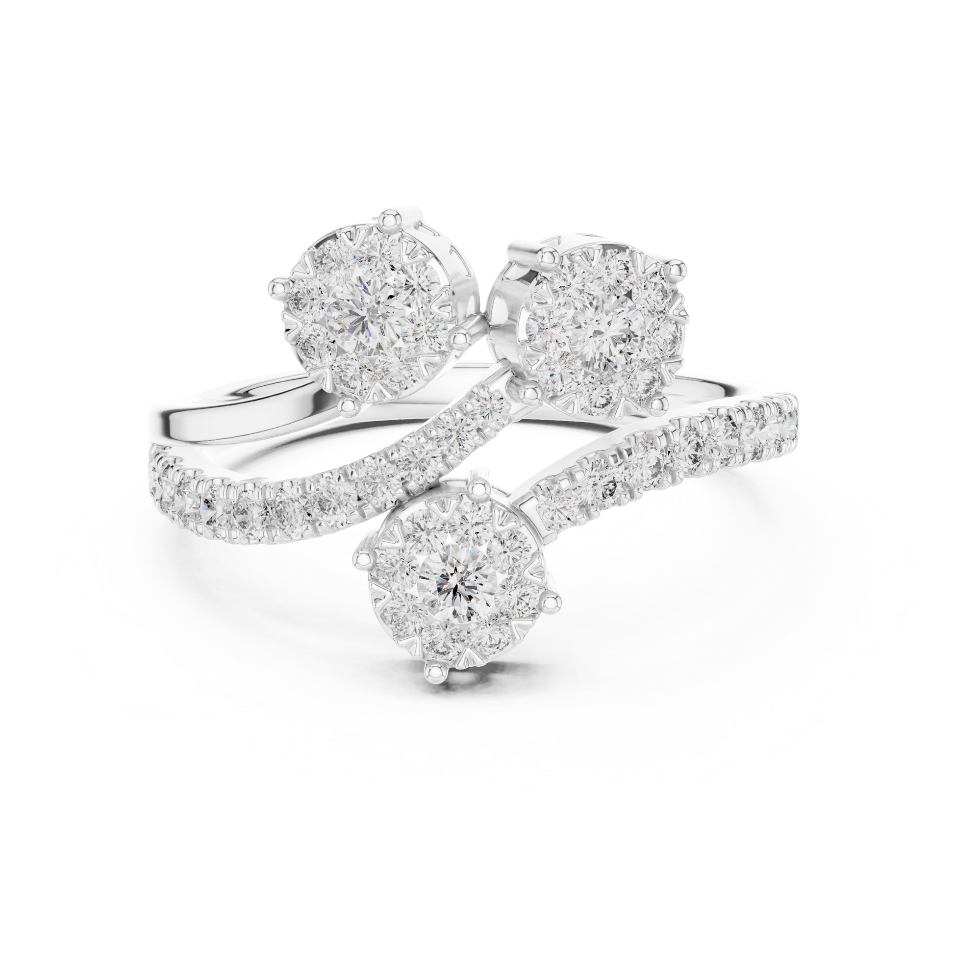 Round Halo Lab Grown Diamond Ring