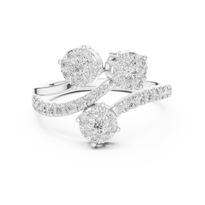 Round Halo Lab Grown Diamond Ring