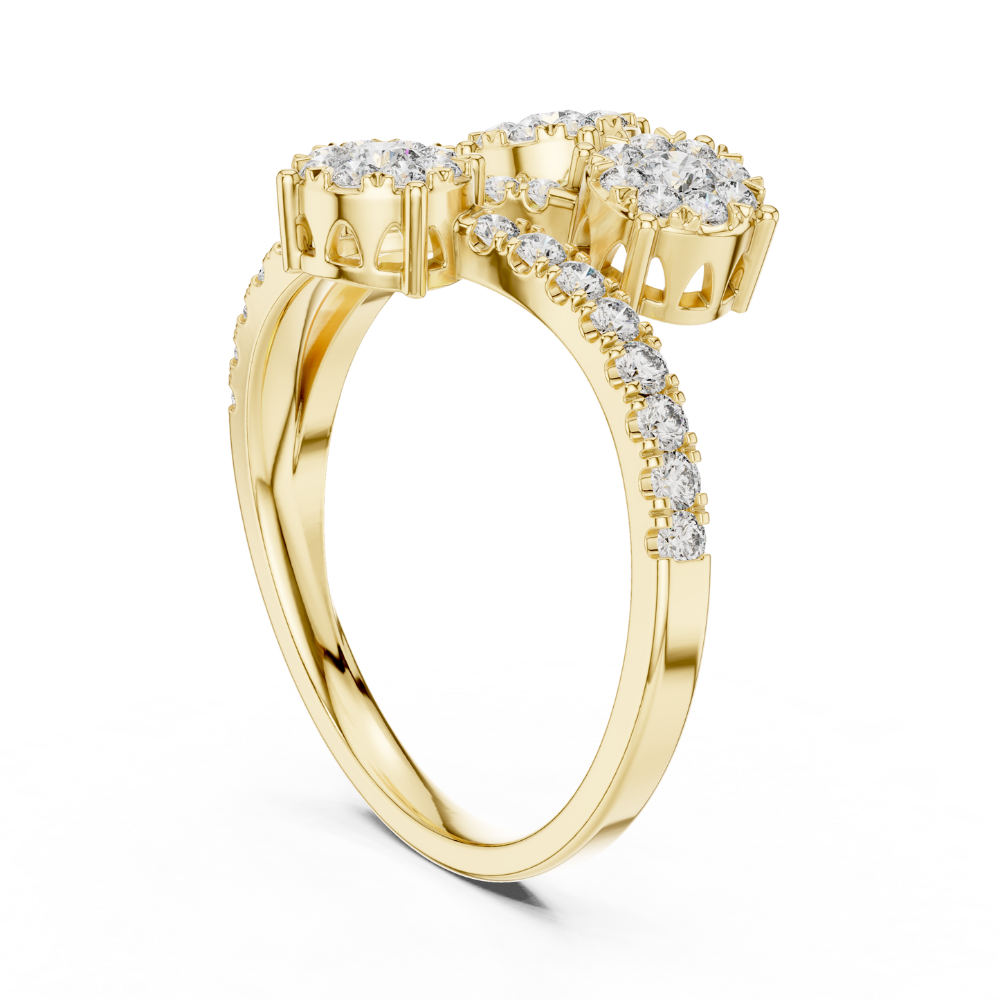 Round Halo Lab Grown Diamond Ring