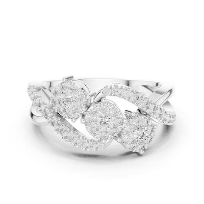 Round Halo Lab Grown Diamond Ring