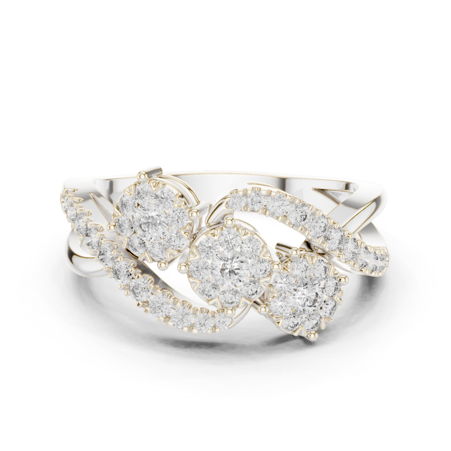 Round Halo Lab Grown Diamond Ring