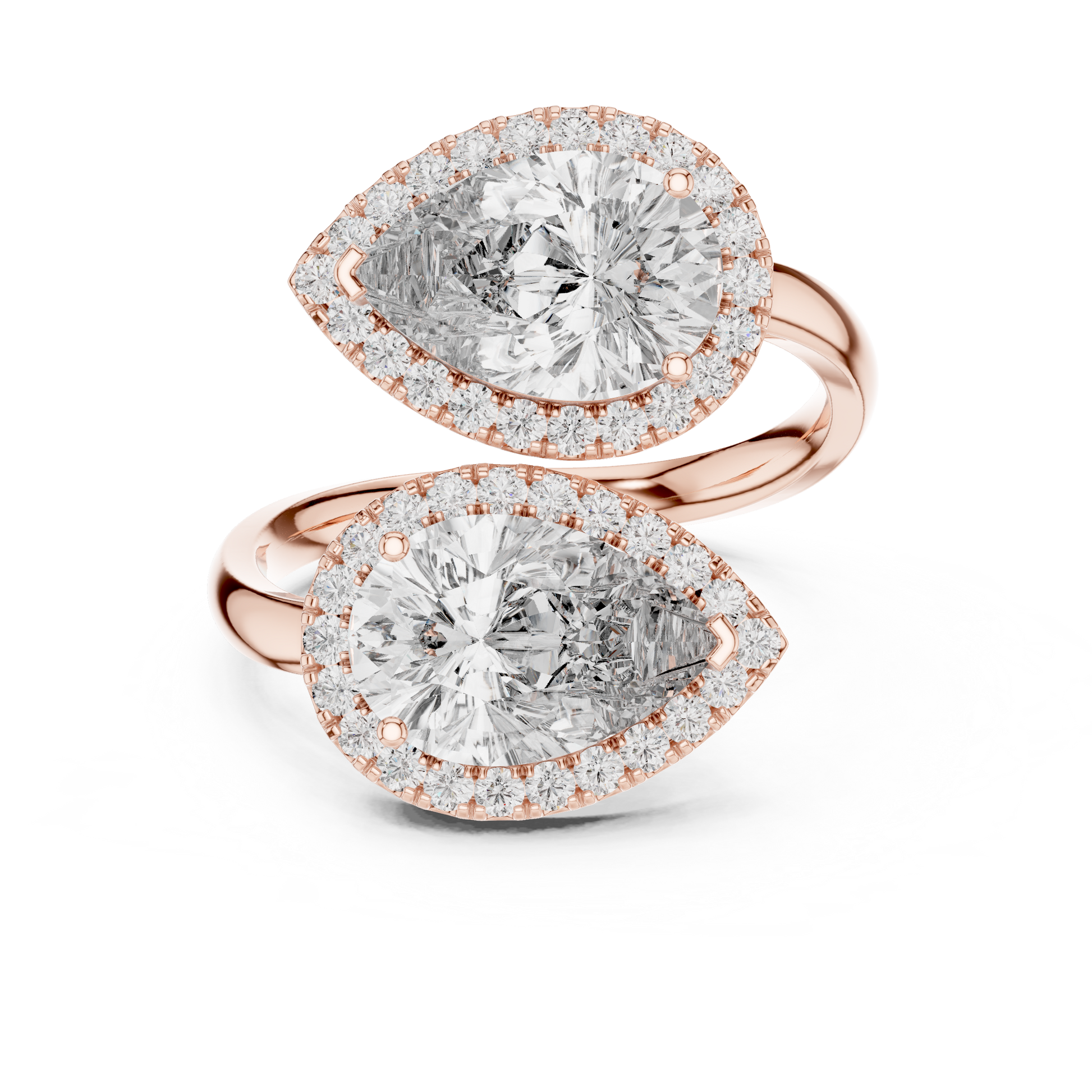 Round Halo Lab Grown Diamond Ring