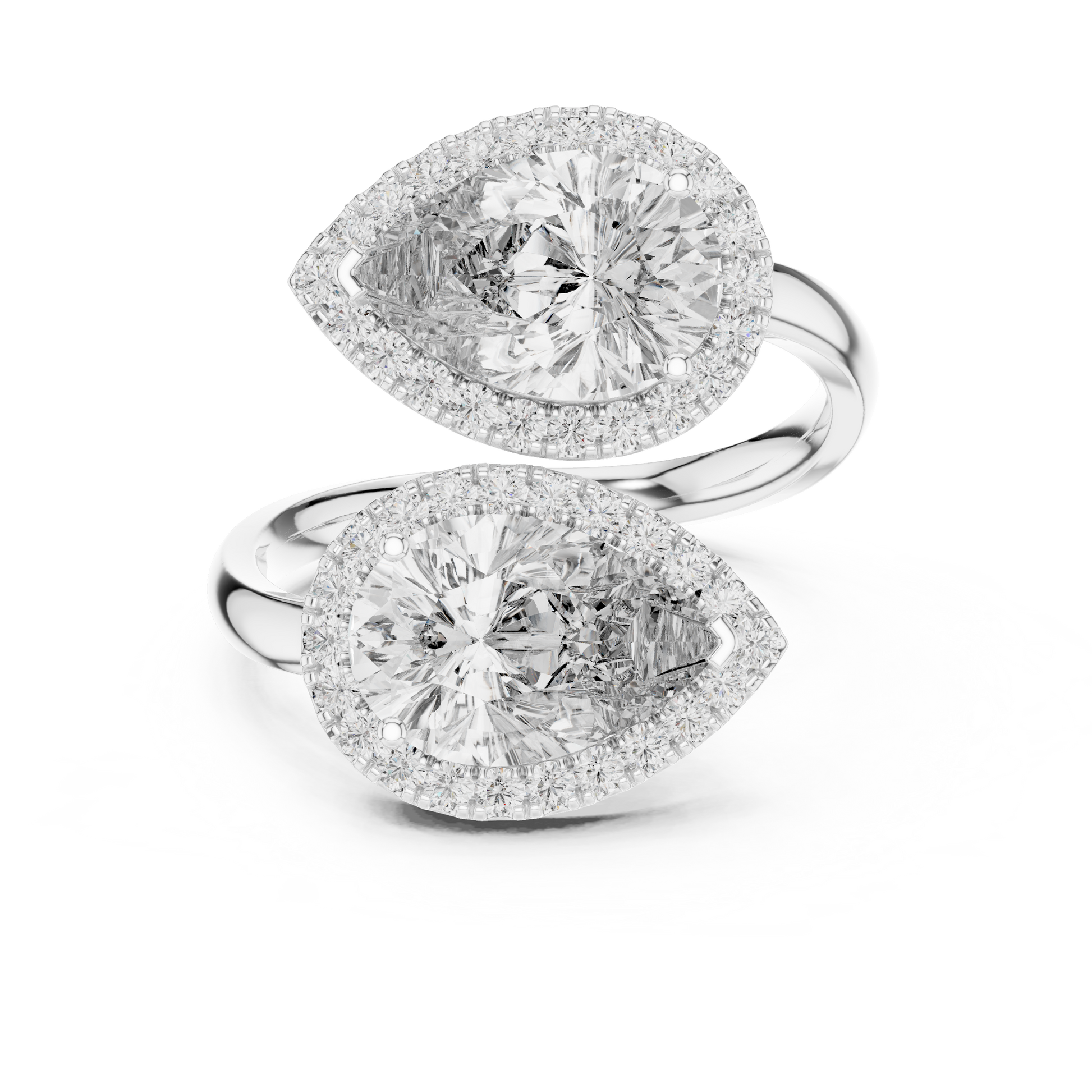 Round Halo Lab Grown Diamond Ring