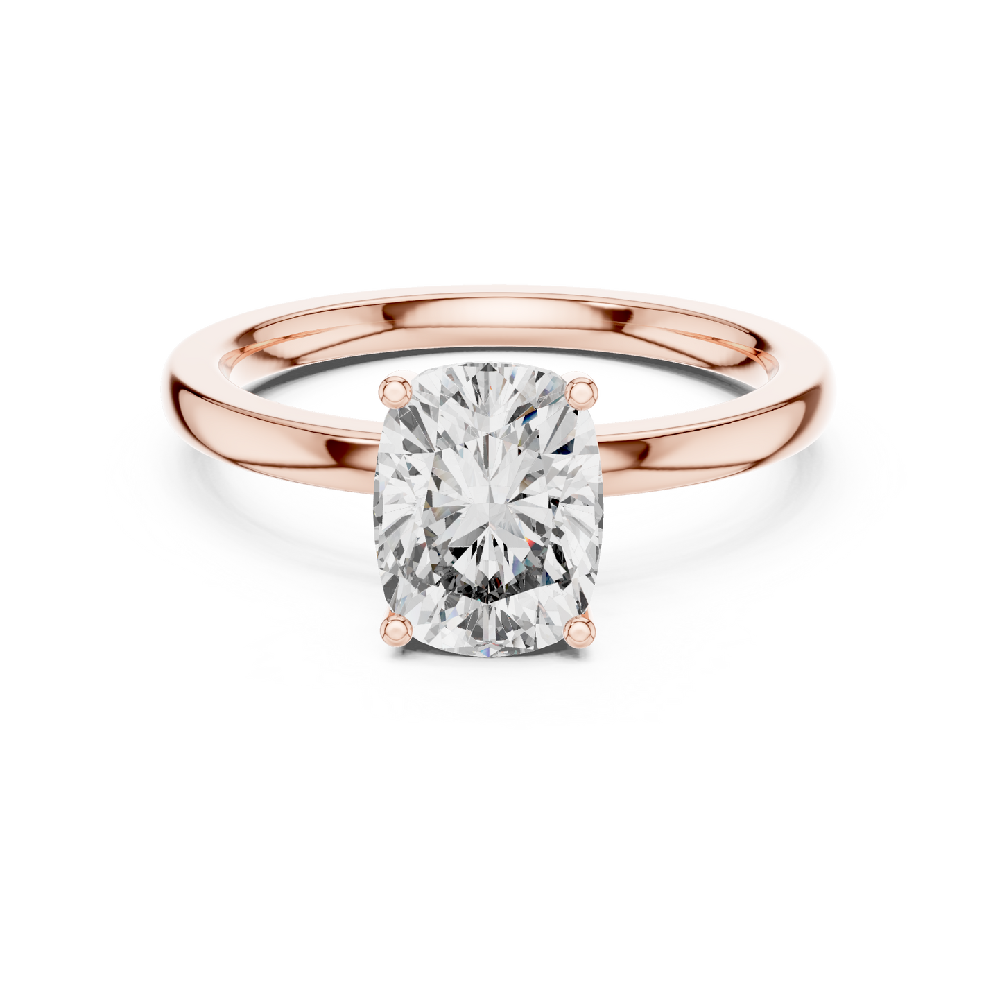 Round Halo Lab Grown Diamond Ring