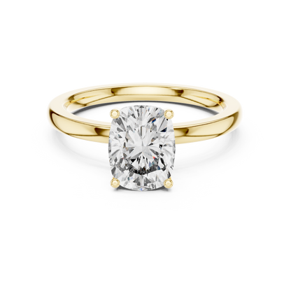 Round Halo Lab Grown Diamond Ring