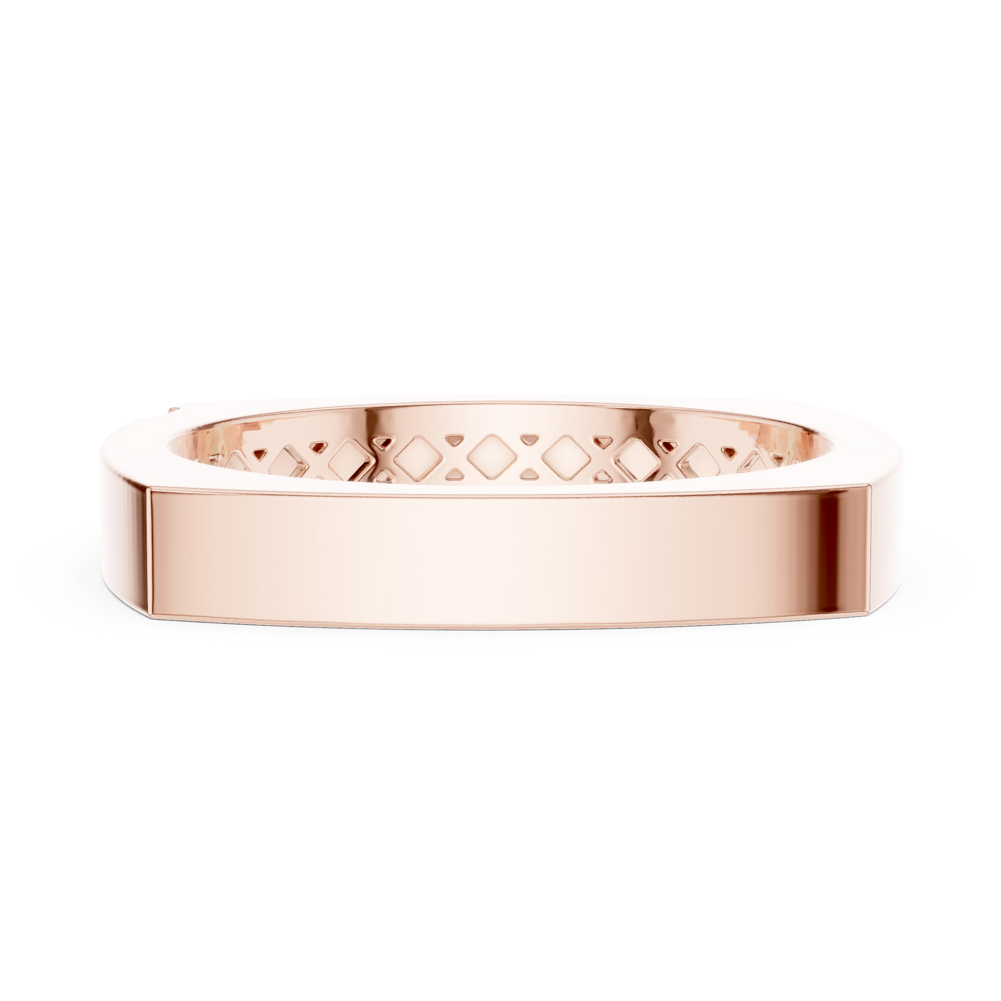 Cushion Bezel Lab Grown Diamond Ring
