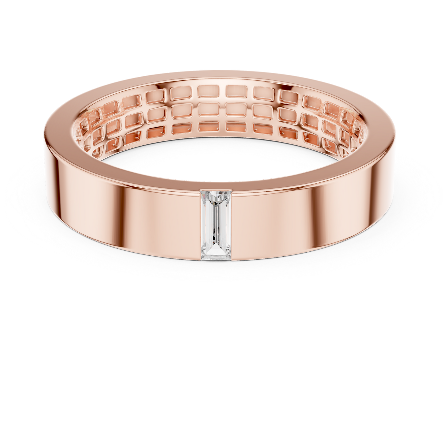 Round Solitaire Lab Grown Diamond Ring