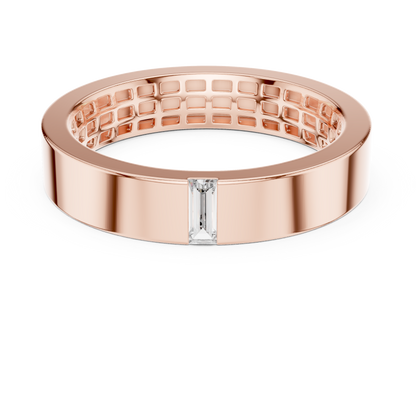 Round Solitaire Lab Grown Diamond Ring