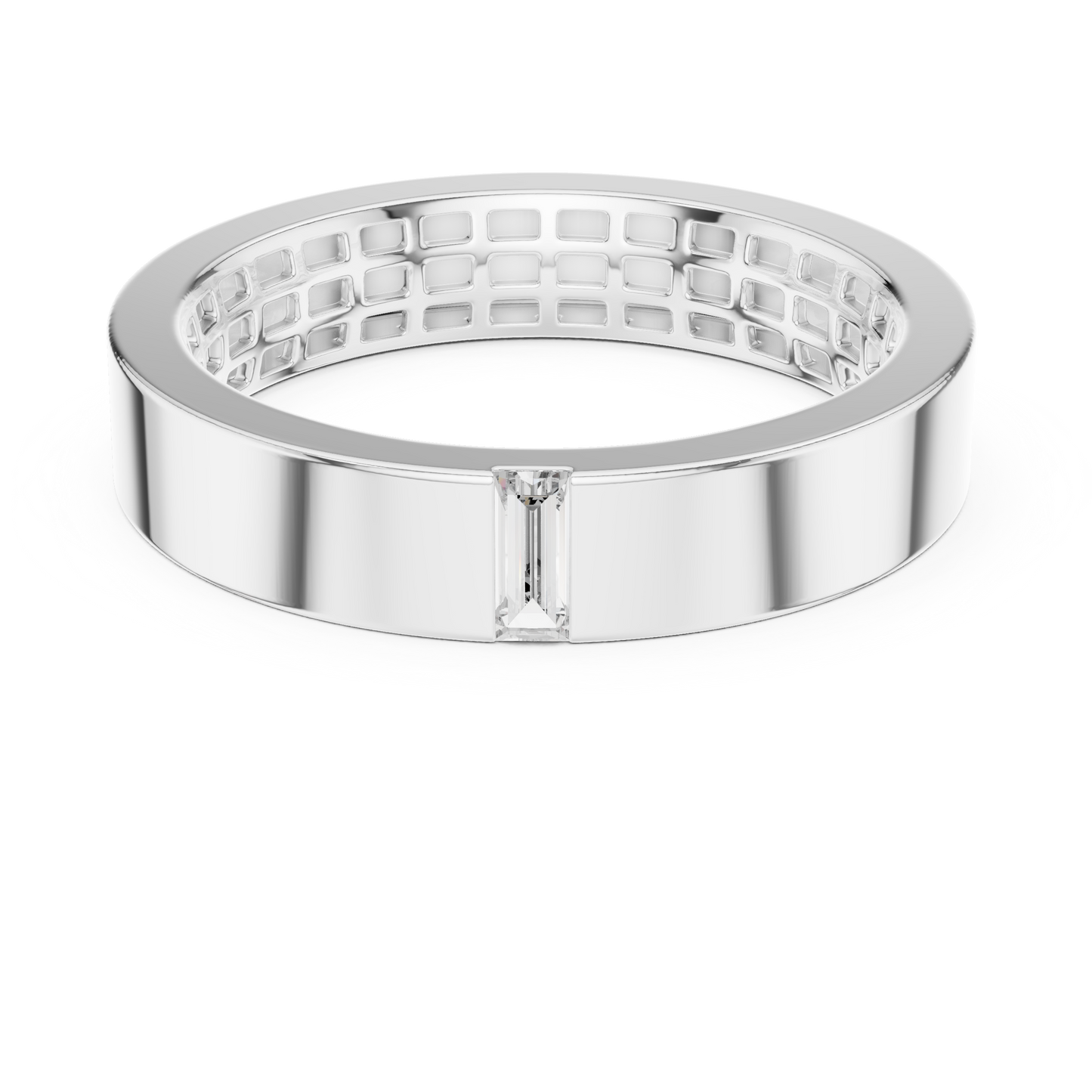 Round Solitaire Lab Grown Diamond Ring