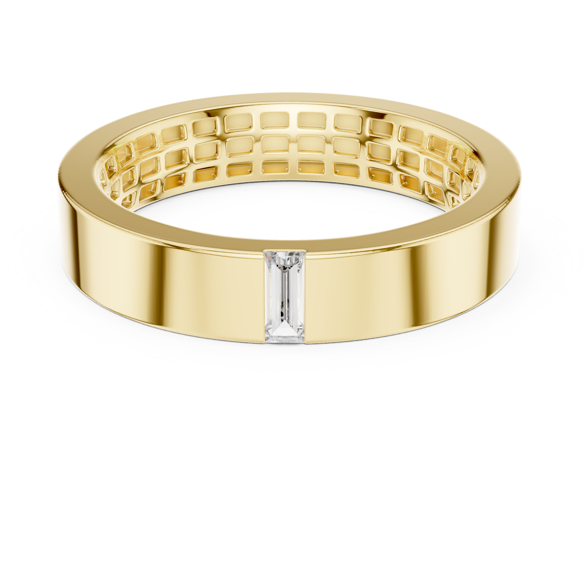 Round Solitaire Lab Grown Diamond Ring