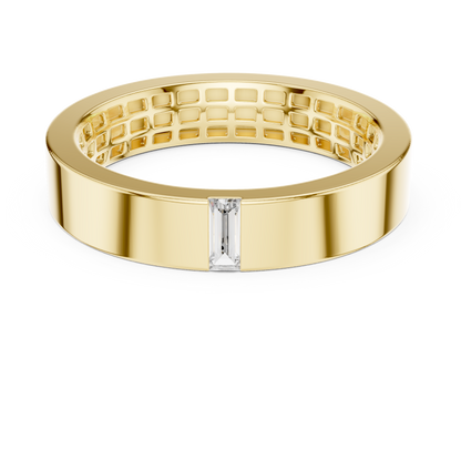 Round Solitaire Lab Grown Diamond Ring