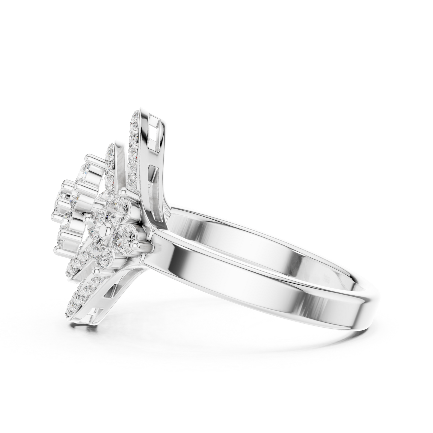 Round Halo Lab Grown Diamond Ring