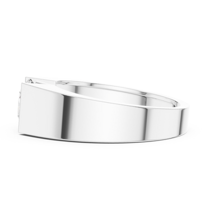 Round Solitaire Lab Grown Diamond Ring