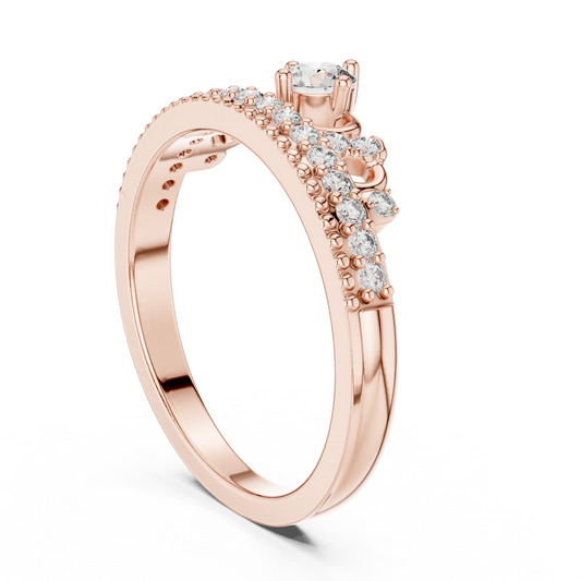 Round Halo Lab Grown Diamond Ring