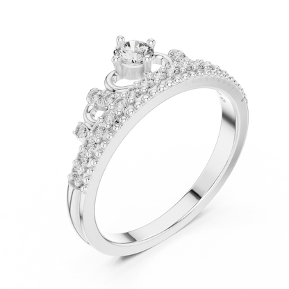 Round Halo Lab Grown Diamond Ring
