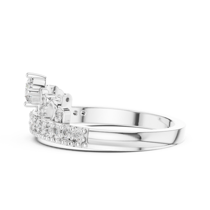 Round Halo Lab Grown Diamond Ring