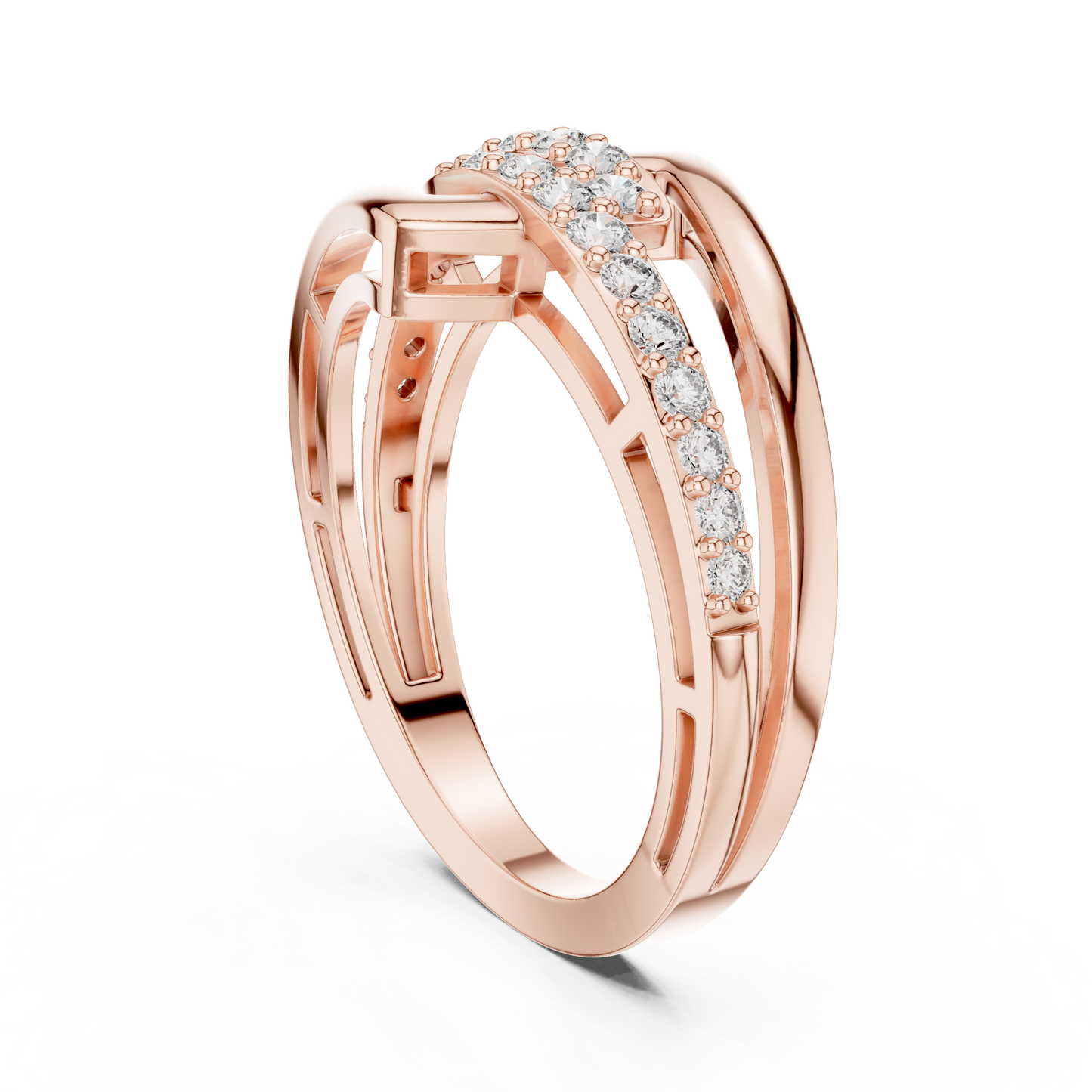 Round Halo Lab Grown Diamond Ring