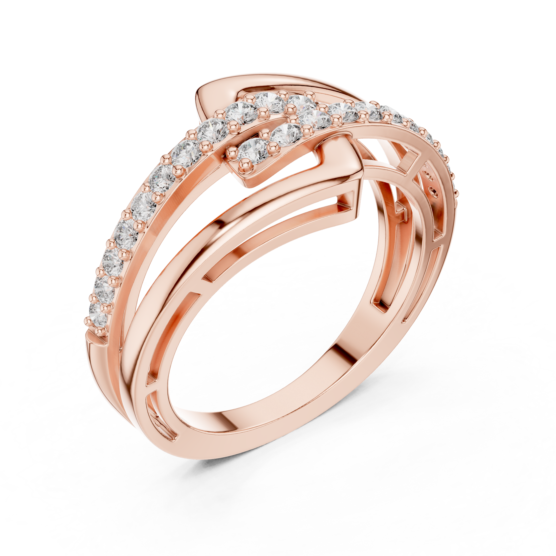 Round Halo Lab Grown Diamond Ring