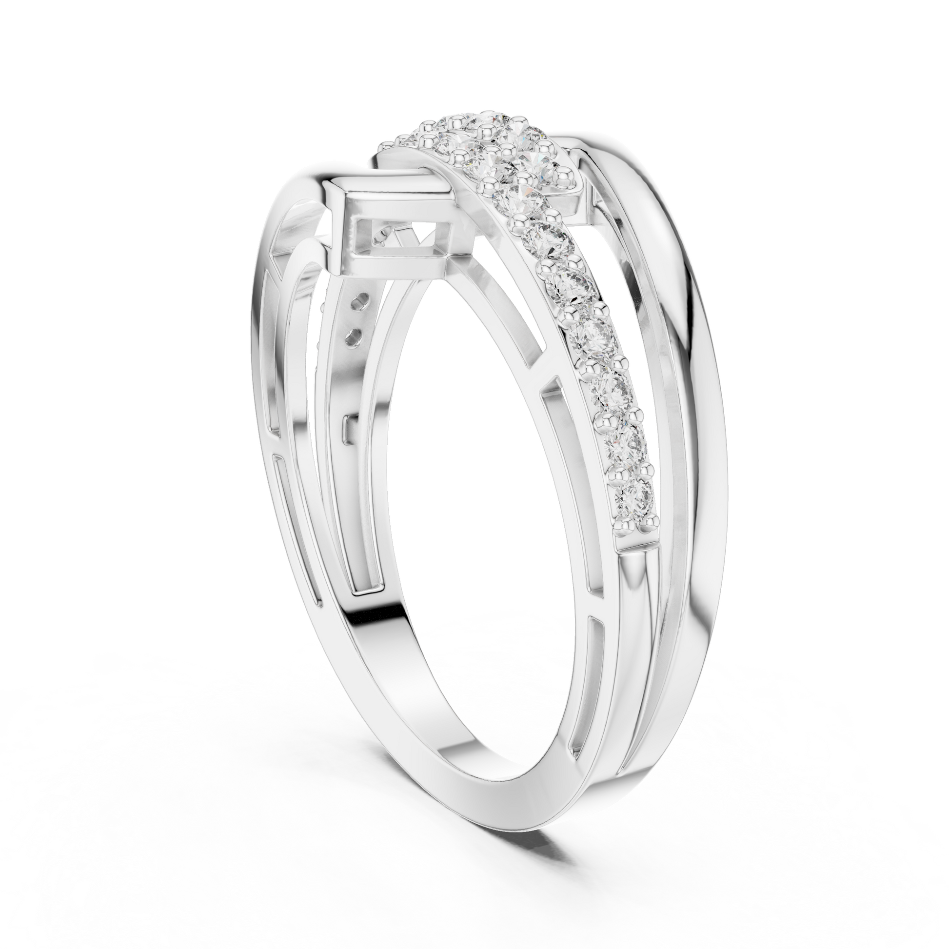 Round Halo Lab Grown Diamond Ring