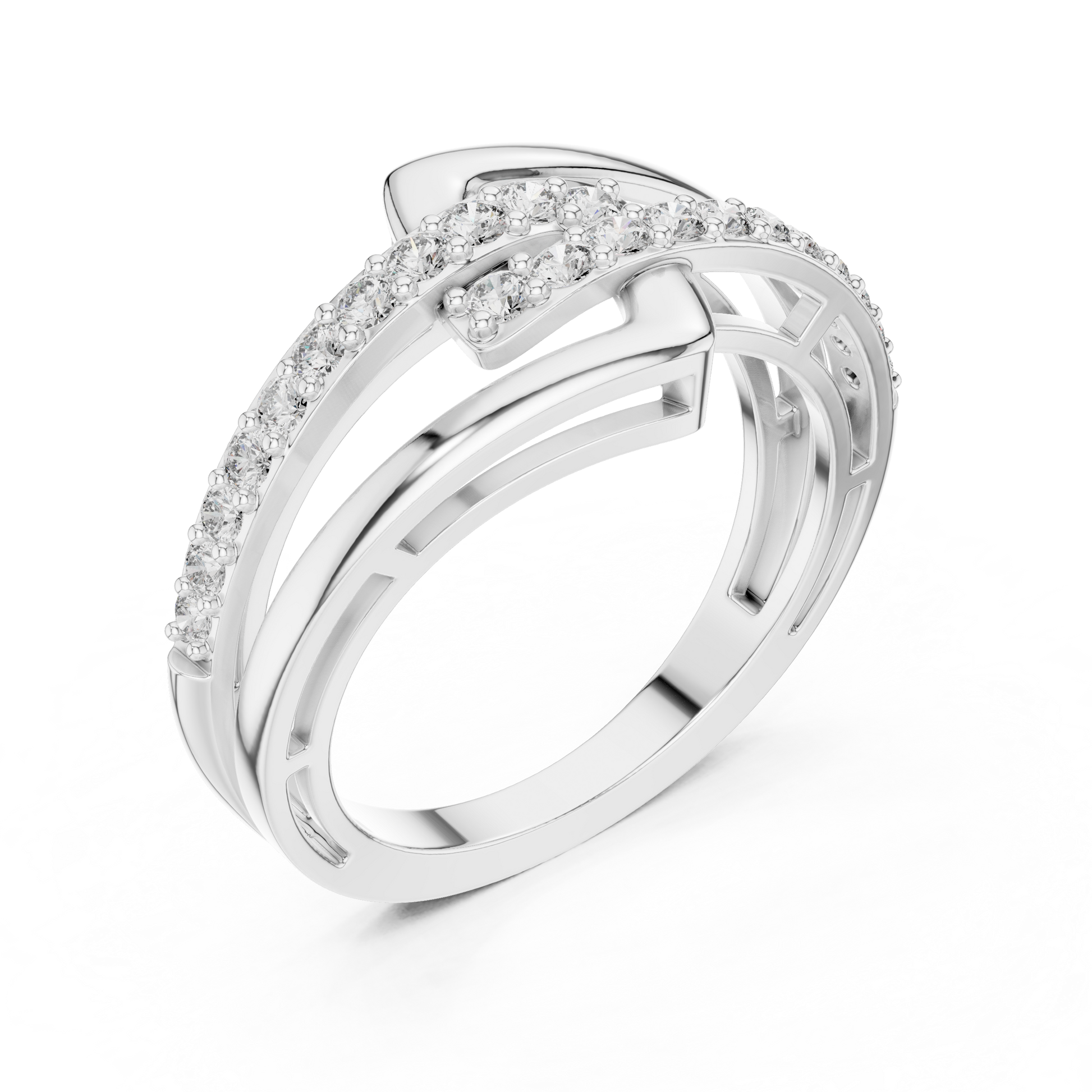 Round Halo Lab Grown Diamond Ring
