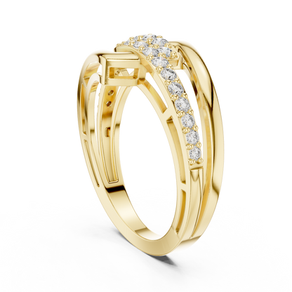 Round Halo Lab Grown Diamond Ring