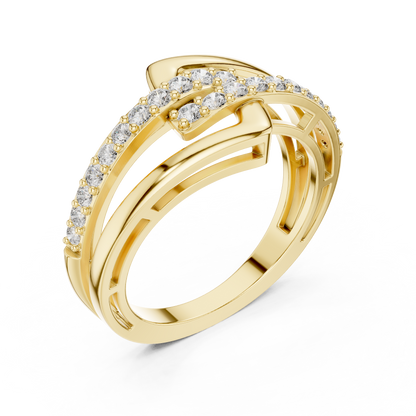 Round Halo Lab Grown Diamond Ring