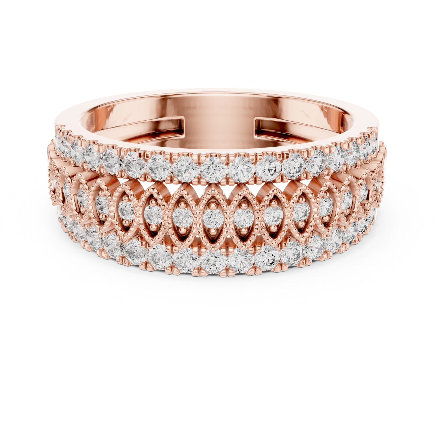 Round Halo Lab Grown Diamond Ring