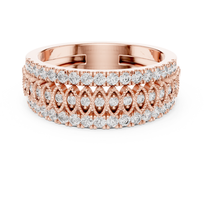 Round Halo Lab Grown Diamond Ring