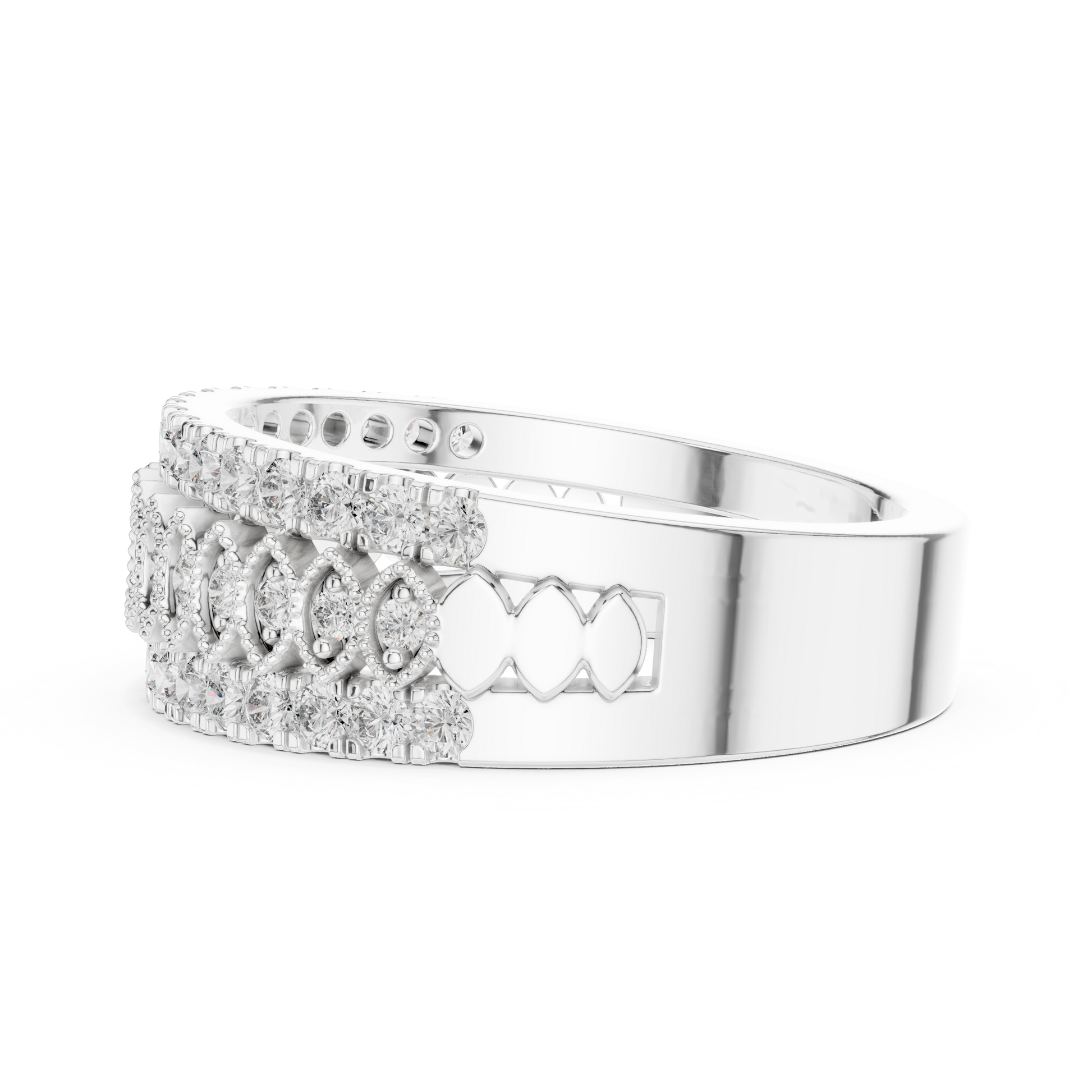 Round Halo Lab Grown Diamond Ring