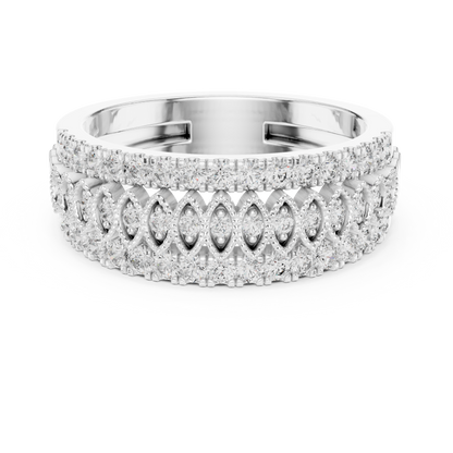 Round Halo Lab Grown Diamond Ring